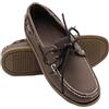 Zerimar Mocassino Nautico da Uomo in Vera Pelle, Calzatura Elegante e Leggera per Uso Quotidiano o Formale, Scarpa Confortevole, Colore Marrone, Taglia 41.