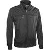 VEQUÈ Giubbotto Uomo Primaverile Giubbino Estivo Con Zip Giacca Leggera Antivento Comoda (IT, Testo, M, Regular, Regular, Nero)