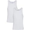 Polo Ralph Lauren Canotta da Uomo Marchio, Modello 714835886, Realizzato in Cotone. Bianco L