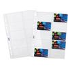 Favorit Buste a foratura universale Favorit porta cards liscia superior 8,5x5,4 cm (x10 tasche) conf. da 10 - 100460075