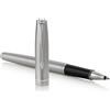 Parker Penna roller Parker Sonnet punta F inchiostro nero Parker Stainless Steel CT - 1931511