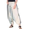 Kunst und Magie - Pantaloni da Harem unisex, taglia unica bianco Taglia Unica