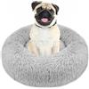 OKPOW Cuccia Morbida per Cani Gatto: Pelosa Lettino Puffy per Cuccioli Nuvola - Lavabile Peluche Ciambella Cuccia Calmante per Animali Domestici
