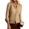 GRACE KARIN Donna Maglione Cardigan Legante a Maniche Lunghe Casual Mantieni Rosa Scuro XXL