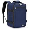 MOCOCITO Zaino Ryanair 40x20x25 - Bagaglio a Mano 40x20x25 Ryanair, 15.6 Pollici Zaino Porta PC, Zaini Ryanair Zaino da Viaggio Aereo Piccolo Borsa da Cabina per Donna Uomo Lavoro Trekking (Blu)