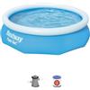 Bestway 57270 Set Piscina Gonfiabile Fast Set Rotonda da 305x76 cm