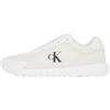 Calvin Klein Uomo Sneakers Runner Eva Mesh con Logo, Bianco (Triple Bright White), 40 EU