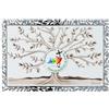 Holyart Quadro Giubileo 2025 albero della vita legno bianco 10x14 cm Valenti
