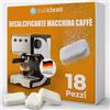 culiclean Anticalcare Macchine Caffe e Decalcificante Universale - Compresse Compatibili per Nespresso, Lavazza, Dolce Gusto, Bollitori - 18 Compresse