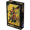 D-TOYS Puzzle 1000 Kandinsky Composition II Other License, Multicolore, 1