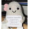 BFUZXY Patata Positiva, Patata Positiva Tedesca con Pocket Hug, Regalo Incoraggiante Patate Positive, Piccoli Portatori di Fortuna per Esami, Regali Positivi, Mini Bambola Divertente per il Coraggio per