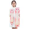Kekeso Gatto Peluche Cuscino Lungo, Morbido Carino Gatto Cuscino Di Peluche, Gattino Ripiene Carino Peluche Regalo Per Bambini Fidanzata (50cm/19.68inch, Pink)