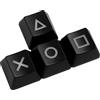 Dojimayisc Tastiera meccanica Keycap Up, keycap PBT, pulsante, WASD Dye Sub R4 R3 R1 Nero, 500291500A1