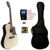 Strumentimusicalitop Chitarra Acustica Elettrificata Amplificata Cutaway NT 4/4 TOP QUALITY