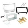 Sound Way Sound-way Kit Montaggio Autoradio, Mascherina 1 DIN / 2 DIN, Plancia Metallica, Adattatore Antenna, Chiavi di Smontaggio, Compatibile con Lancia Delta