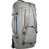 Tatonka Trolley Duffle Roller 105 l - Borsa da viaggio pieghevole con ruote e funzione zaino - Riutilizzabile nella propria tasca coperchio - 105 litri di volume, grigio, 105 Liter, Grande trolley