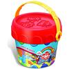 DIDO' DIDO - SECCHIELLO GRANDE Didomio Storie di Pasta, multicolore, 397800, 12 salsicciotti, formine ed attrezzi per modellare