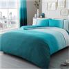 GC GAVENO CAVAILIA GAVENO CAVAILIA -Set copripiumino reversibile, in poliestere e cotone, stile urbano sfumato, colore: verde acqua, per letto matrimoniale