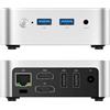 ACEMAGICIAN Mini PC W11 Pro Twin Lake-N N150, 16GB DDR4 256GB SSD Mini Desktop Computer, Doppio Display 4K UHD, WiFi 5, BT4.2 per Ufficio/Lavoro