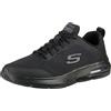 Skechers 52559-bbk_43, Scarpe da Ginnastica Basse Uomo, Nero, 43 EU