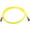 METALSUB Frusta erogatore Giallo, 76 cm.