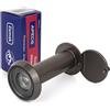 APECS Spioncino per porta, con frangivista per porta, 50-90 mm, diametro foro 16 mm, colore grafite, modello 6016/50-90-GRF