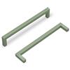Goldenwarm 10 Maniglie per Armadi e Porte da Cucina, Verde, 128 mm, per Mobili