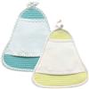 hobbymio.it Presine da Cucina a forma di Campana da ricamare a punto croce, Set da 2 Pezzi presine campana con tela aida, Coppia di presine da cucina (NIDO D'APE VERDE/GIALLO)