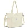 VX VONXURY Tote Bag Borsa Donna Grande in Velluto a Coste Borsa a Tracolla Mano Moda Borsa da Università Lavoro Shopping Bag per Scuola Viaggio Spiaggia