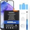 ElephantStory Batteria per Samsung Galaxy A50 (A505F), A50s (A507F), A30s (A307F), A30 (A305F), A20 (A205F) 4000 mAh Codice Batteria EB-BA505ABU Batteria di Ricambio ai Polimeri di Litio con Kit di Riparazione
