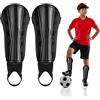 emperoch 1 Paia Parastinchi da Calcio per Bambini, con Supporto alla Caviglia, Parastinchi per Bambini, Parastinchi da Calcio per Ragazzi Ragazze, per Unisex-Bambini/Giovani (Nero, M)