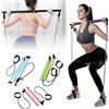 HK Online Yoga Pilates Bar - Fascia da yoga, pilates, fascia per trazioni, snellente per il corpo, snellente per la vita e gli addominali, braccia, petto, corda per addominali (barra per pilates)