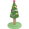 Fockety Albero di Natale Tiragraffi per Gatti, Tiragraffi Alto con Corda in Sisal, Decorazioni Natalizie in Sisal Naturale Corda in Sisal Giocattoli per Gatti per (Grande: 40 X 65