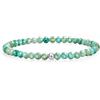 Bracciale rolo con perline turchesi CF00114 :: Orologeria e Gioielleria