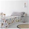 COTTON ARTean Set di lenzuola per bambini/giovani Salburua, letto da 90 x 190/200, 100% cotone.