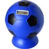 CUCUBA Salvadanaio dei Tifosi a Forma di Pallone Nero Azzurro inter con Contamonete Digitale (17,5x15)