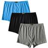 TRISTIN Confezione da 5 boxer da uomo, taglie forti, in cotone, classici, vestibilità ampia, morbidi, elasticizzati, con custodia, S-3XL, Multicolore (confezione da 3), XXL