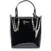 NALLY Handtasche, Shopper da Donna, Nero, Taglia Unica