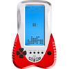 TAQY Retroilluminato bluBlocca la console di gioco 3398 nell'1 Retrò Battaglia tra carri armati/Serpente Puzzle Tascabile Giocattolo Portatile in mattoniRegali per adolescenti/bambini (Red)