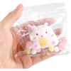 Tinoaly Taba Squishy Criceto, Giocattolo Morbido per Criceti Taba con Formaggio Carino Criceto Fufu Giocattoli Rilassanti per Animali per Bambini Adolescenti Adulti