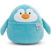 NICI Chill Pinguino 20cm-Blu-Morbido Peluche, Carino da coccolare e Giocare, per Bambini e Adulti, un'ottima Idea Regalo | 61792, Colore