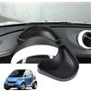 DIYUCAR Vassoio portaoggetti per cruscotto interno auto per Smart 451 Fortwo Forfour 2016-2021 accessori auto
