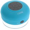 MEMTEQ® Bluetooth Cassa Altoparlante Speaker Azzurro a Ventosa Impermeabile X Cellulare