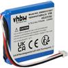 vhbw batteria compatibile con TomTom Start 20 Europe Traffic, Start 2 Benelux navigatore GPS (770mAh, 3,7V, Li-Ion)