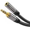KabelDirekt - 2x 3 m Cavo di Prolunga Jack 3,5 mm (Cavo di Prolunga Aux, Audio Stereo Connettore 3.5mm Maschio > Connettore 3.5mm Femmina, per l'ampliamento di connettori da 3,5 mm esistenti)