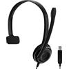 EPOS Sennheiser PC7 Cuffia monoaurale microfonica PC USB, nero