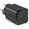 SBS Alimentatore Slim USB-C 45W, Tecnologia GaN, Power Delivery (PD), Ricarica Rapida, Super Compatto, Caricatore per iPhone, iPad, Airpods, MacBook Air, Samsung, Pixel, Tablet, Smartphone, Notebook