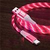 SVO plus cavo USB Tipo-C - Rapida ricarica cellulare da 2,4 A e LED incandescente, Illumina la tua esperienza di ricarica il tuo smartphone con stile (ROSÀ)