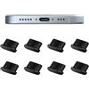LIANRISES 8 Pezzi Tappo Usb C Tappi Usb C Tappi Antipolvere Port Cover Tappi Antipolvere Tipo C Porta Ricarica Tappi Antipolvere Usb-C Per iPhone 15/16 per Samsung HUAWEI Xiaomi OPPO Smartphone Tablet