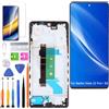 HLYGZX Display di ricambio per Xiaomi Redmi Note 12 Pro+ 5G LCD TFT 22101316UCP 22101316UG Display Touch Digitizer Assembly Kit parti di riparazione (nero con cornice)